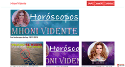 Desktop Screenshot of mhonividente.com